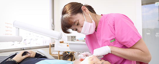 幅広く、質も高い治療を通して
「狛江の最後の砦」に